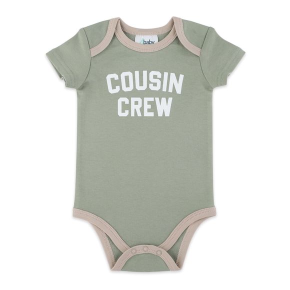 4baby Long Sleeve Bodysuit Cousin Crew