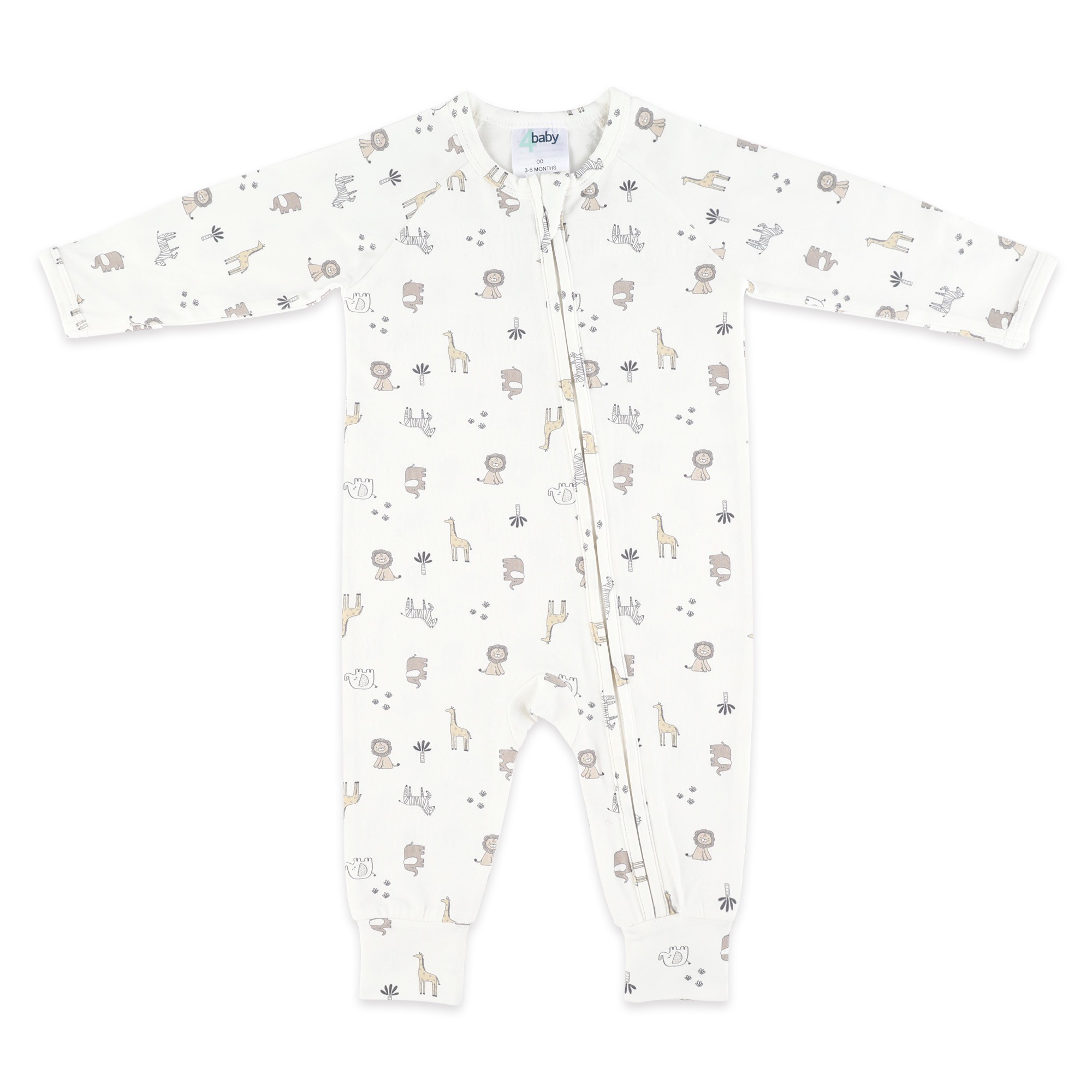 4baby Coverall 0.2 Tog Safari Beige Size 0