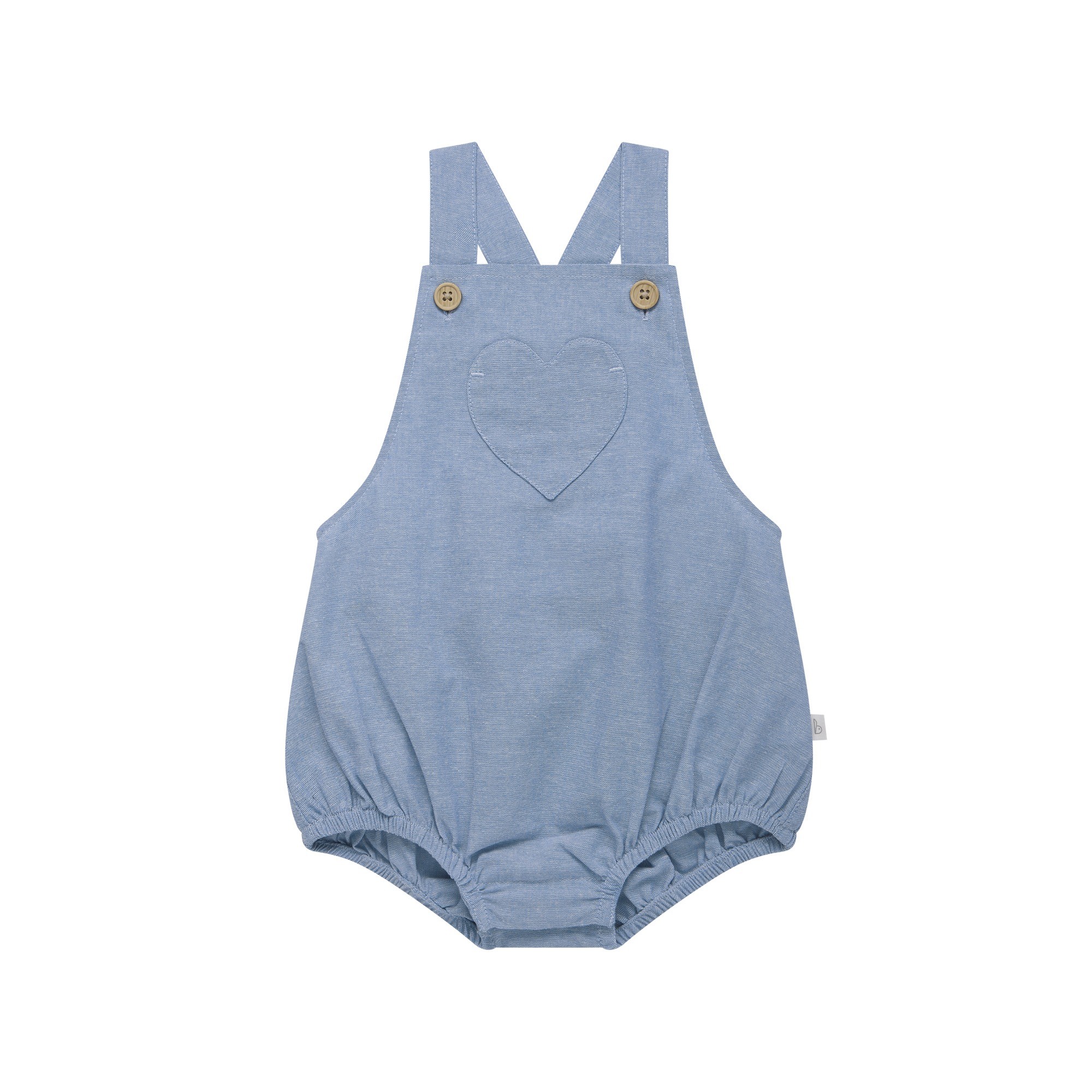 Bilbi Milly Romper Light Denim 0 BLU