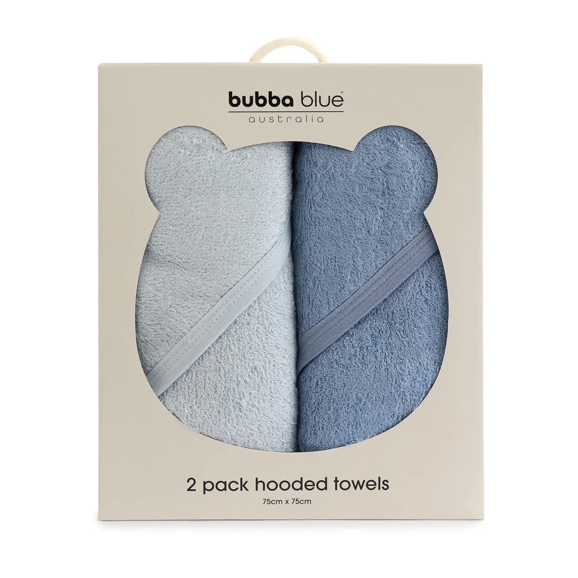 Bubba Blue Sundae Hooded Towel 2 Pack Blueberry