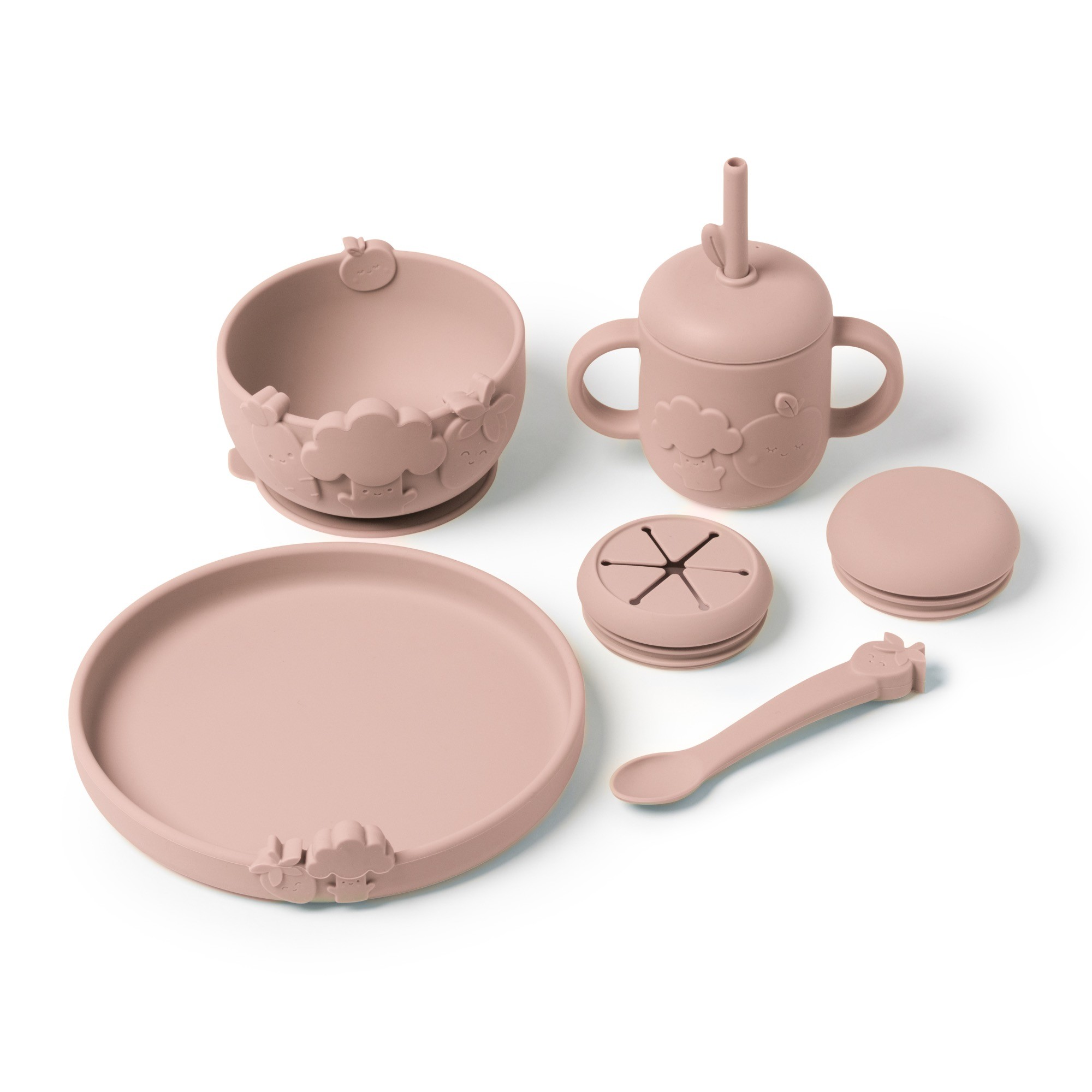 Grow By Annabel Karmel Feeding Set Blushberry