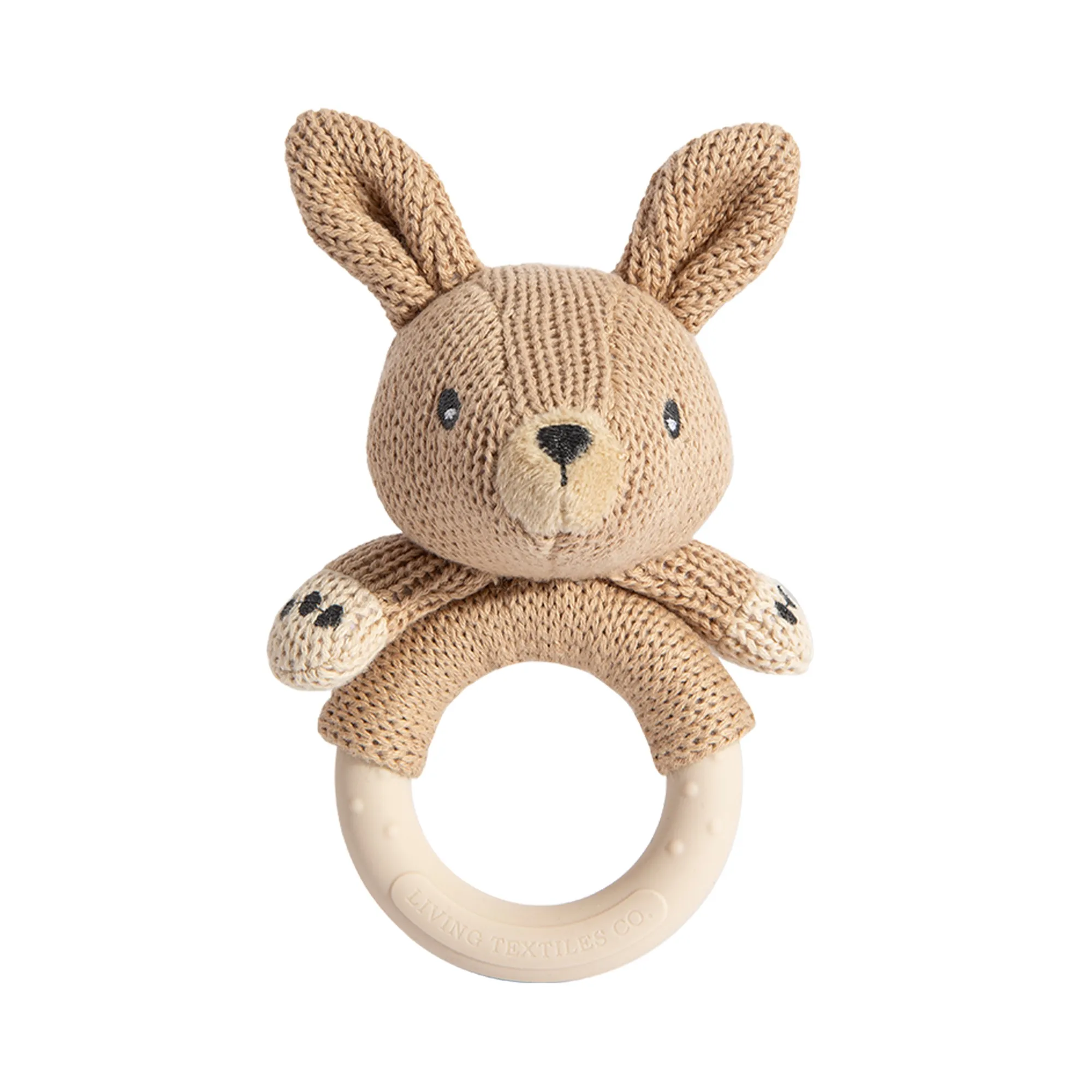 Living Textiles Australiana Ring Rattle Kylie The Kangaroo
