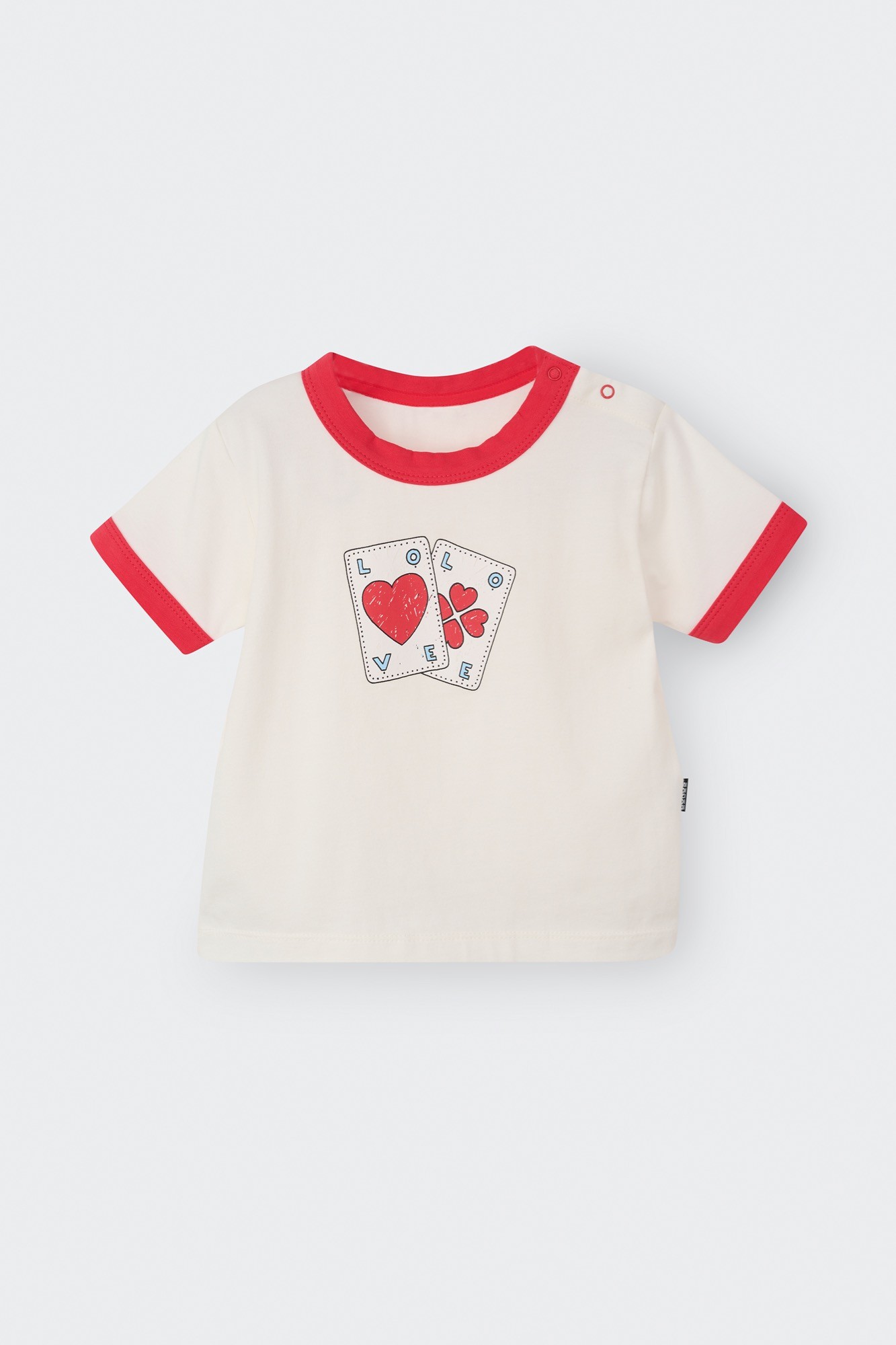Bonds T-Shirt Heart Card 000 Red