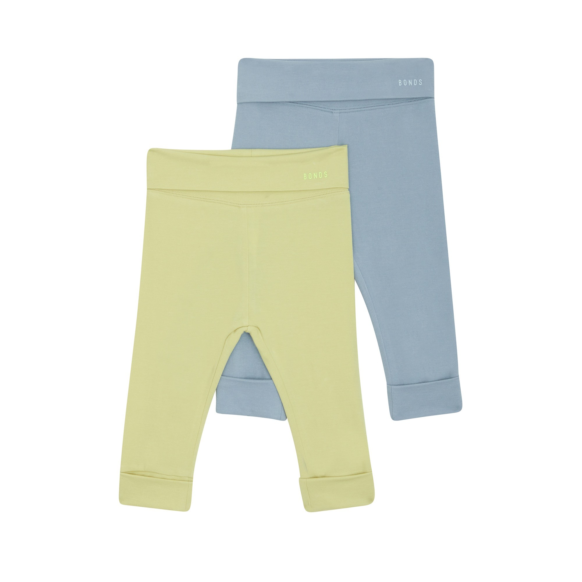 Bonds Wondergrow Legging 2pack Maybe Matcha/Solstice 1-2 KHA