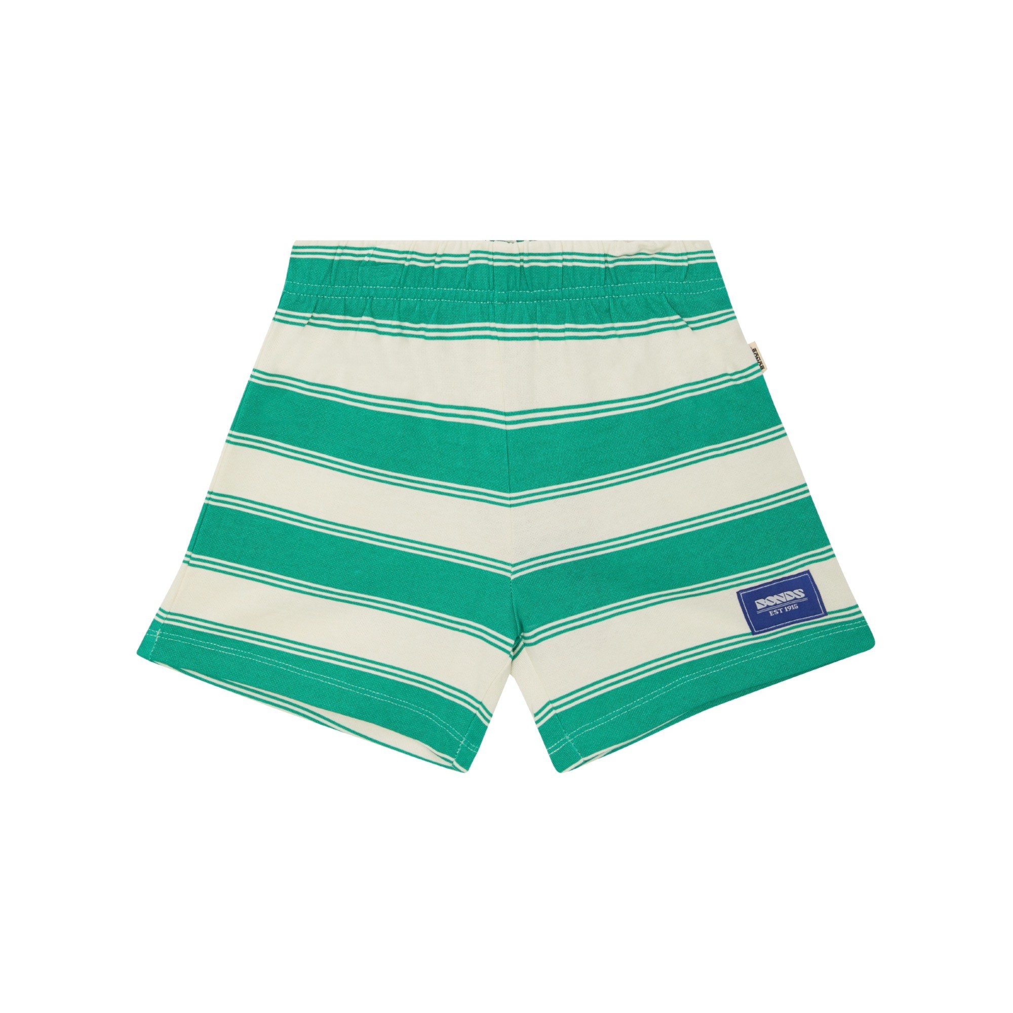 Bonds Shorts Rugby Stripe Frog Marscapone Size 3