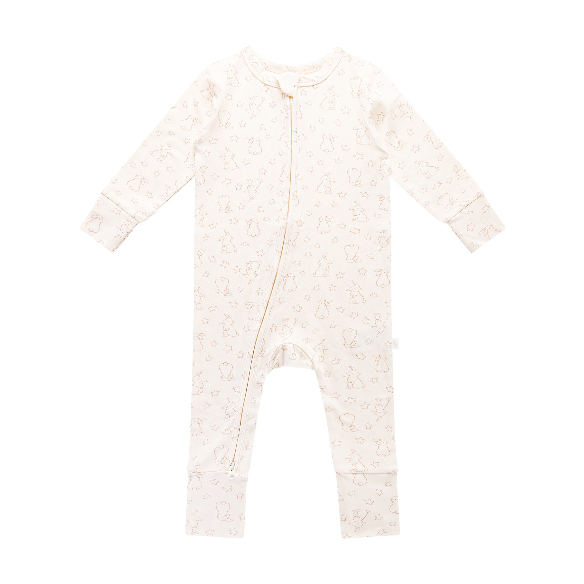 Bilbi Onesie Knit Cloud Dancer 0 WHT