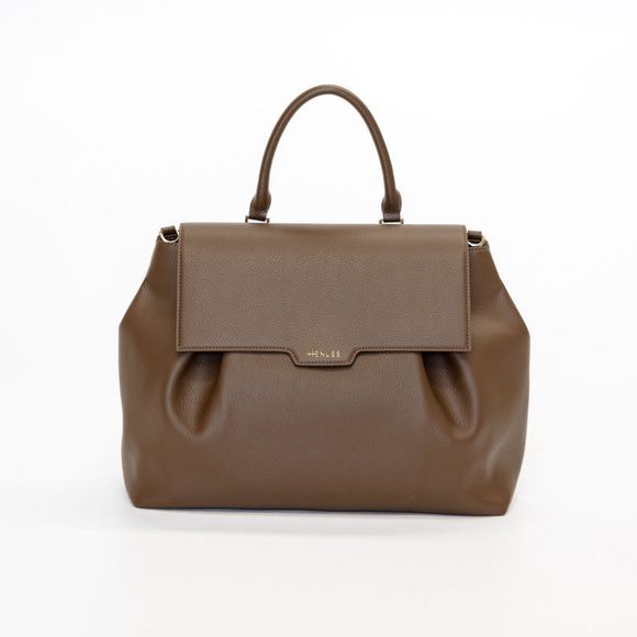 Henlee Soho Luxe Convertible Nappy Bag Chocolate
