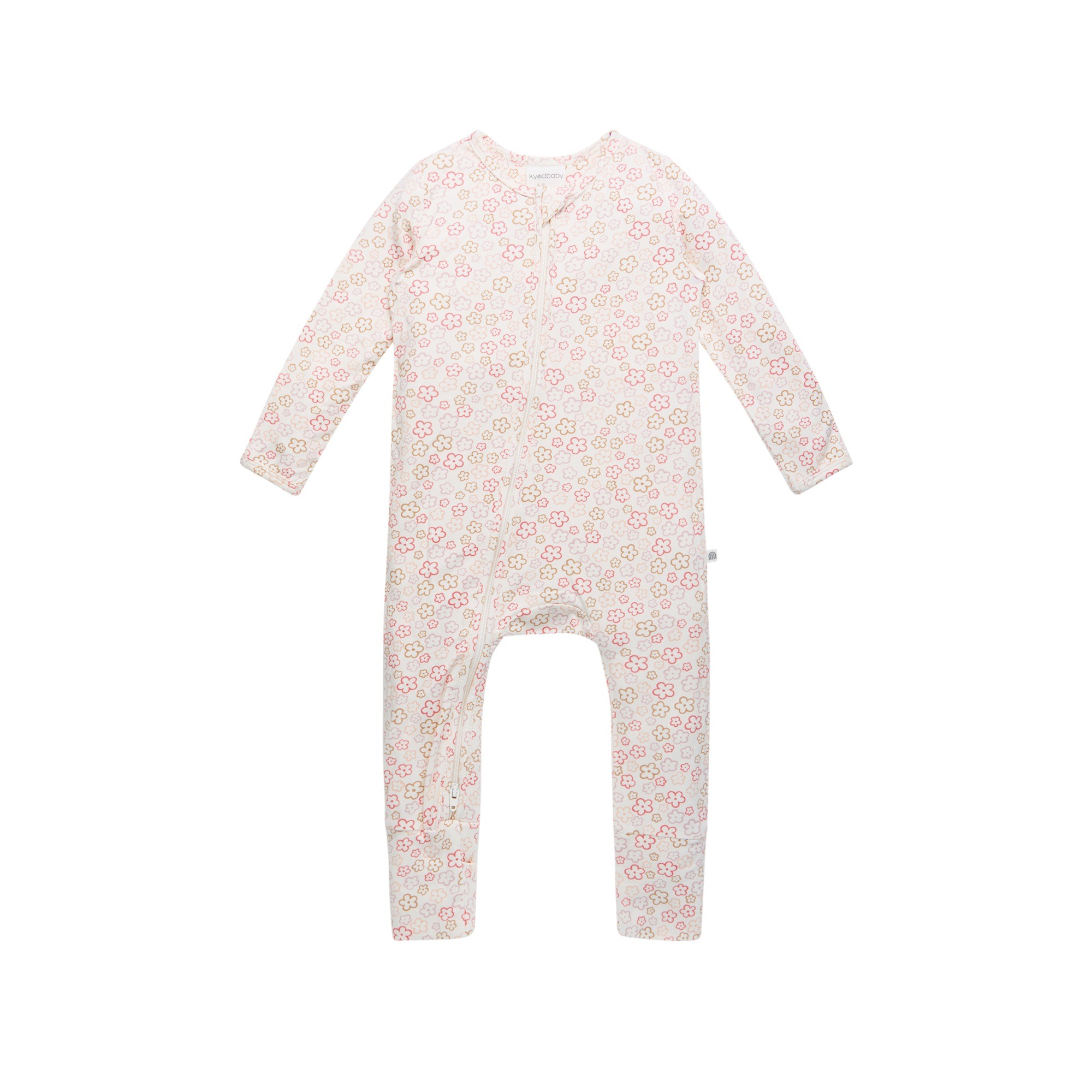 Kynd Baby Day Or Night Onesie Spring Blossom Size 00