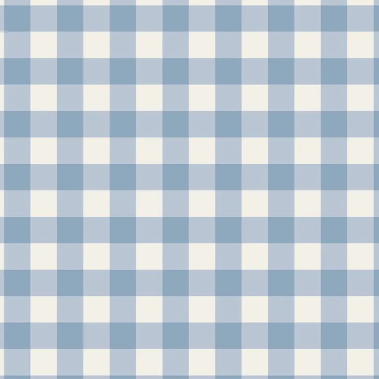 Kynd Baby Day Or Night Onesie Blue Gingham