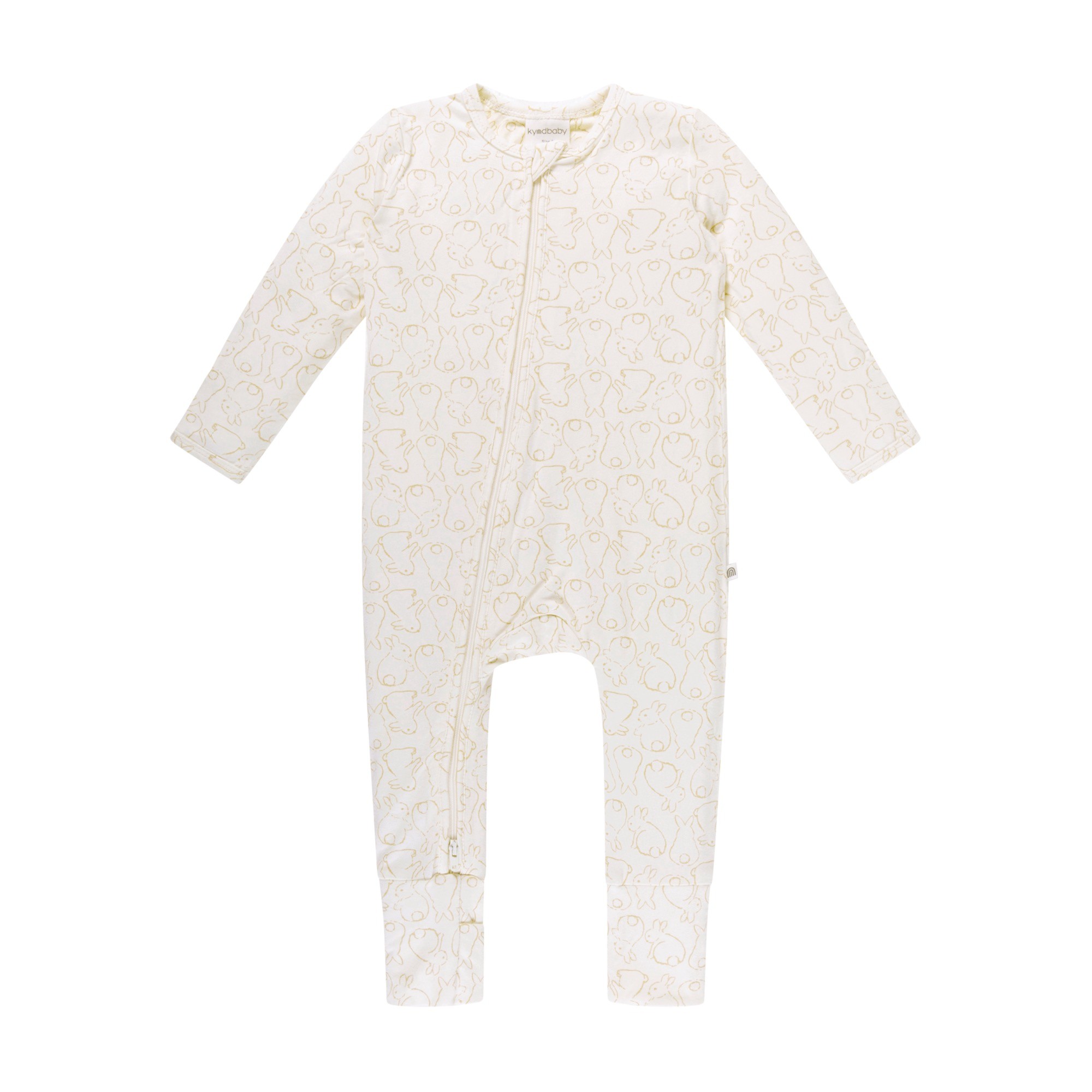 Kynd Baby Day Or Night Onesie Rabbit Size 0