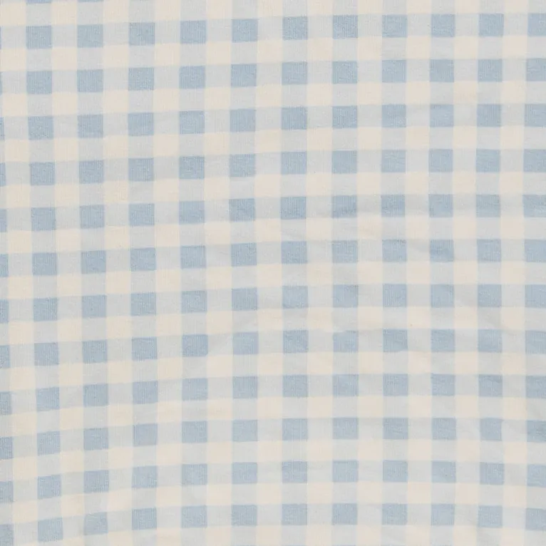 Kynd Baby Long Sleeve Comfy Bodysuit Blue Gingham