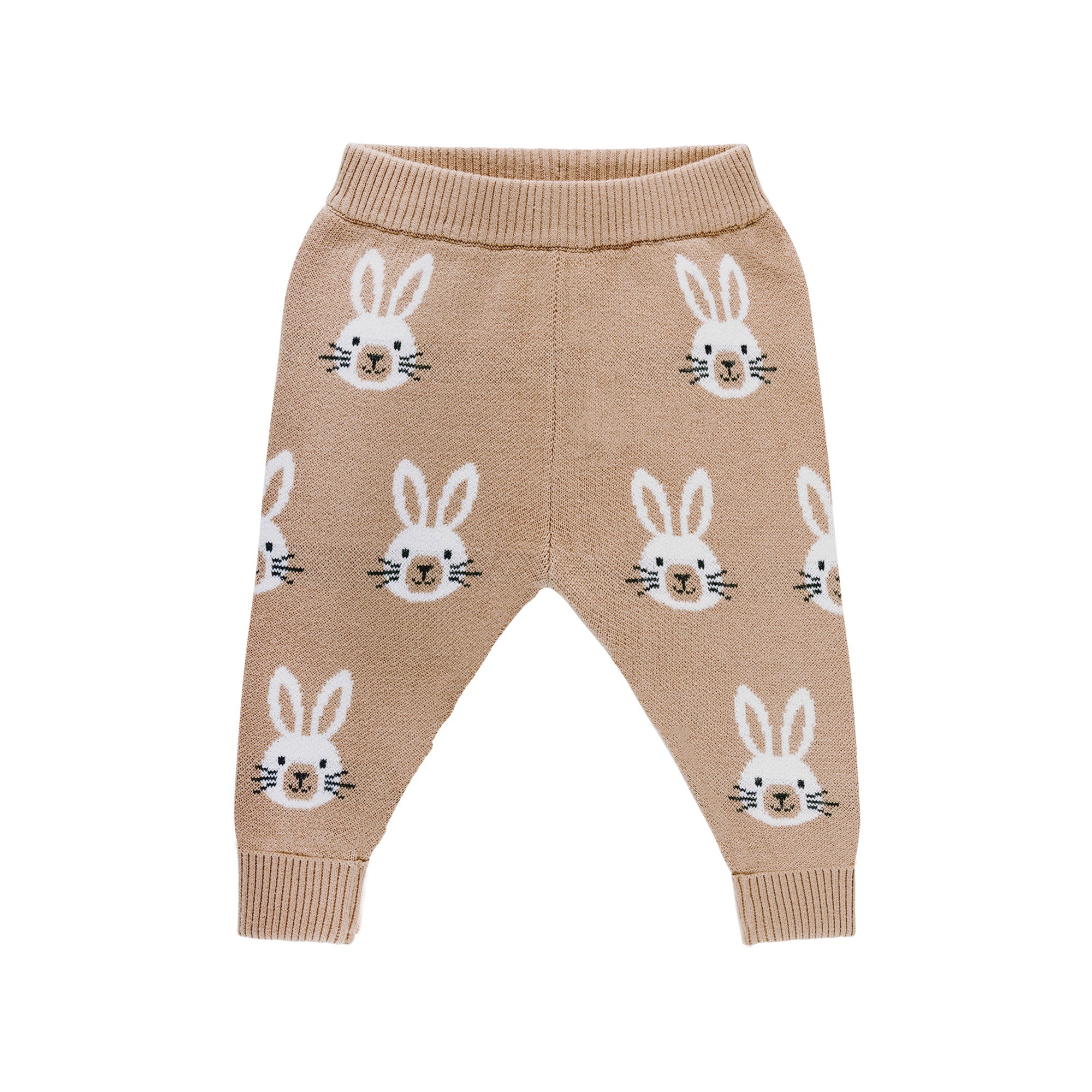 Kynd Baby Knit Bunny Pant Oatmeal Size 0