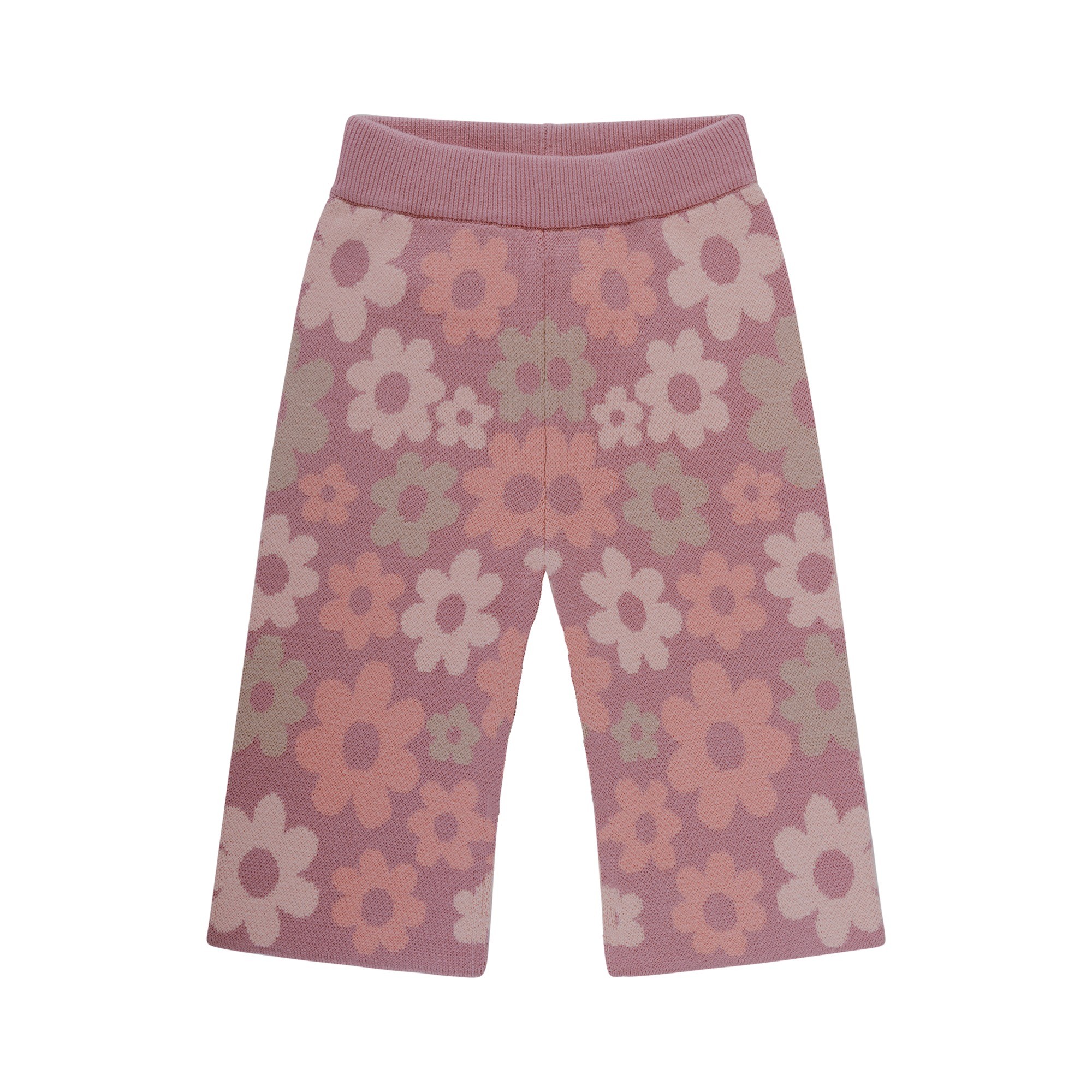 Kynd Baby Knit Flare Pant Bold Floral Size 0