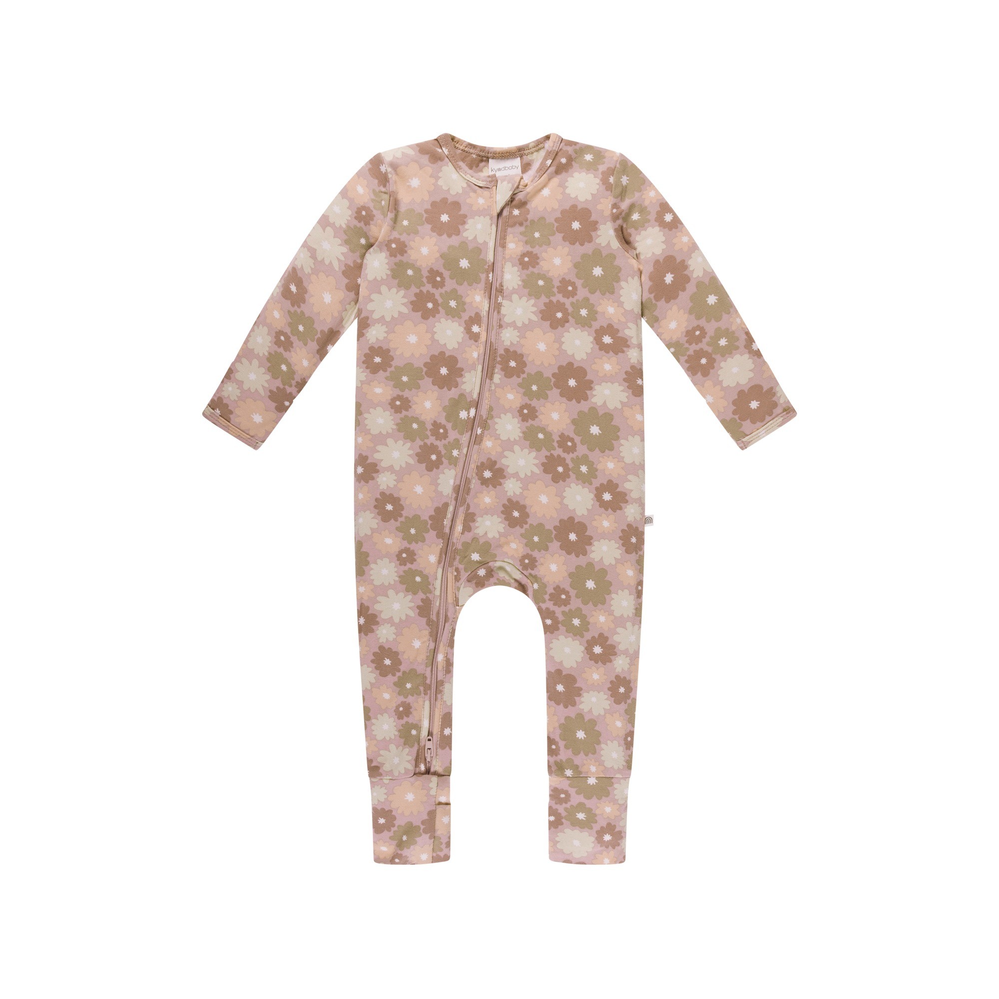Kynd Baby Day Or Night Onesie Bold Floral Size 00
