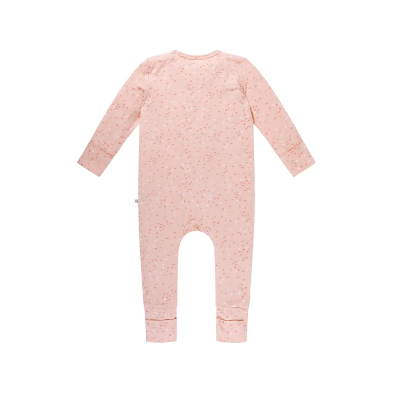 Kynd Baby Day Or Night Onesie Pink Heart