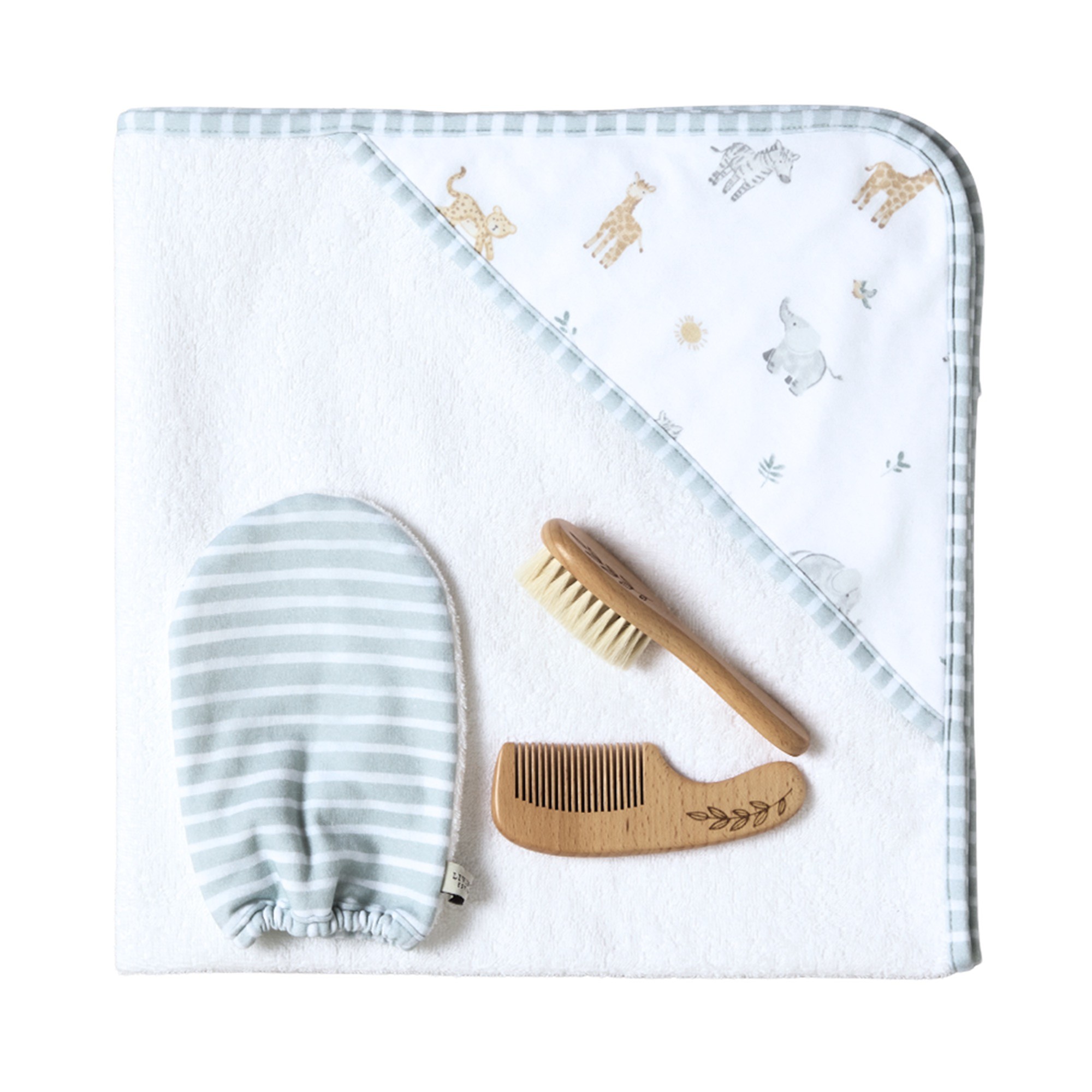 Living Textiles Bath 4 Piece Set Roam & Roar