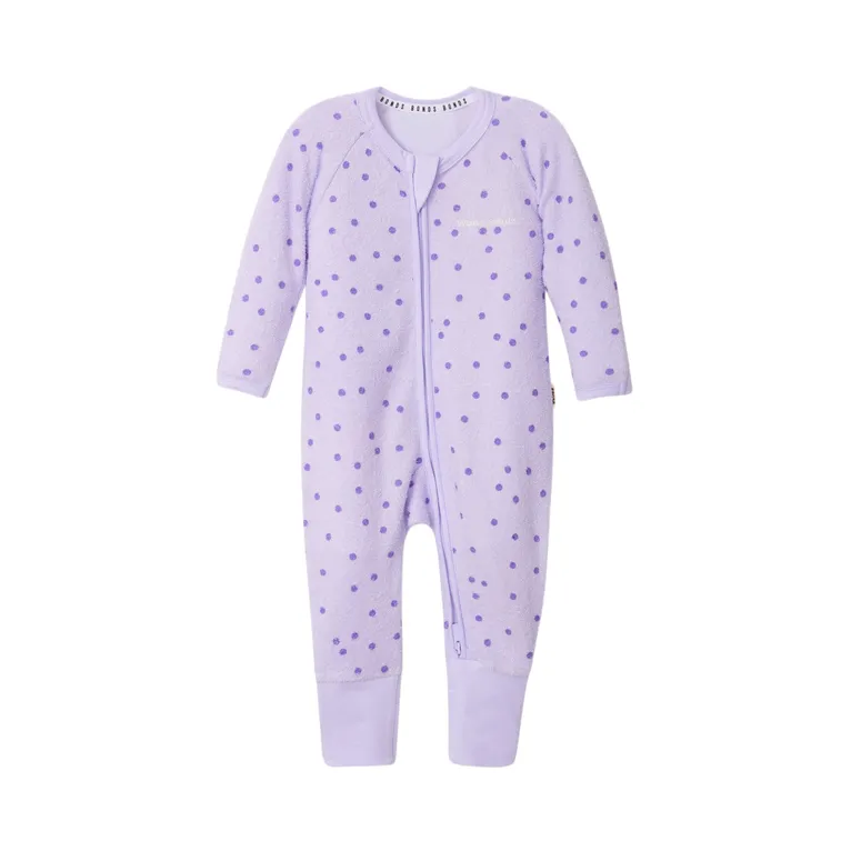 Bonds Coverall Ditsy Dot Purple