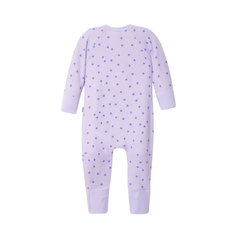 Bonds Coverall Ditsy Dot Purple