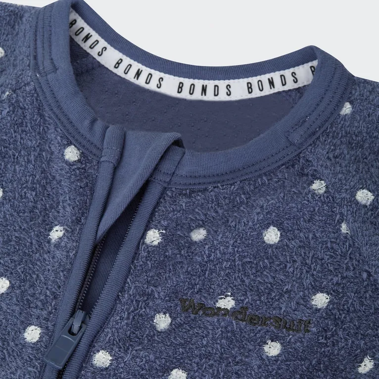 Bonds Coverall Ditsy Dot Navy
