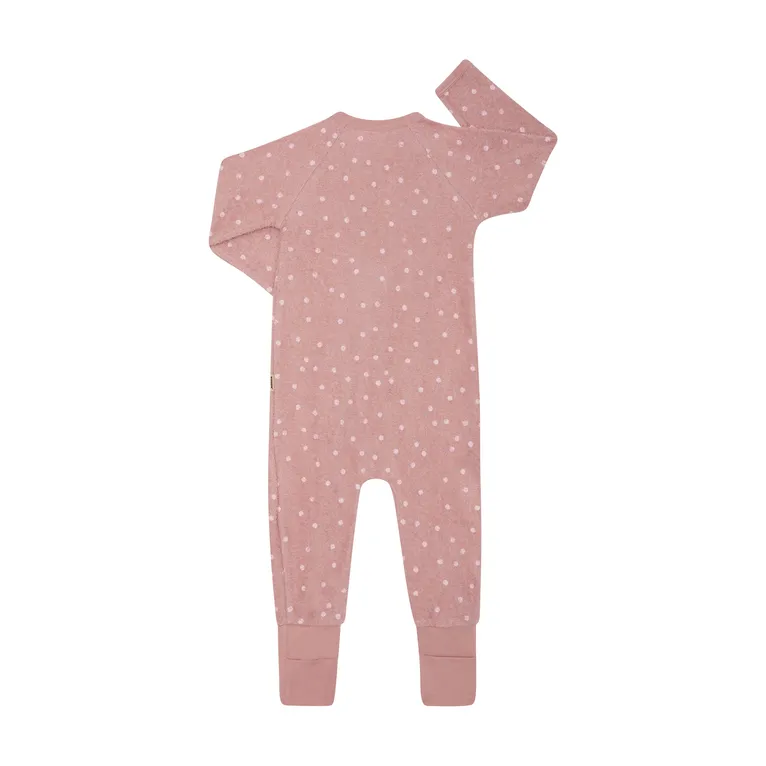 Bonds Coverall Ditsy Dot Pink