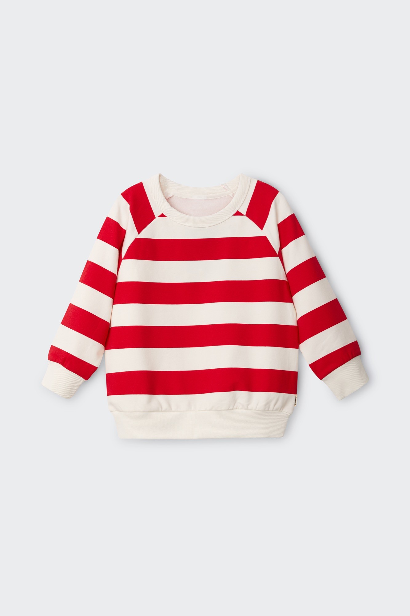 Bonds Pullover Horizontal Rugby Stripes Red Size 3
