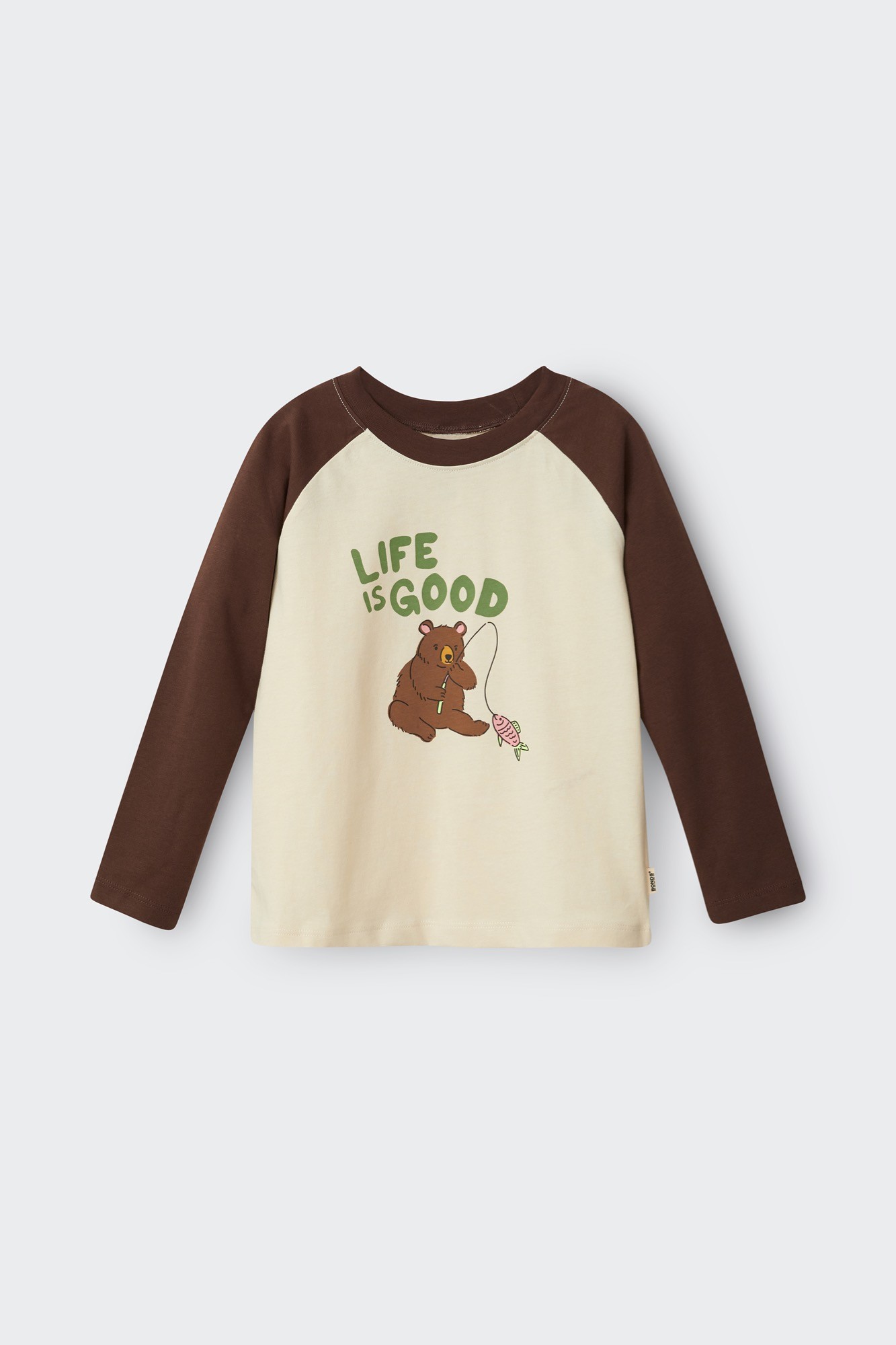 Bonds T-Shirt Life Is Good 3 BWN