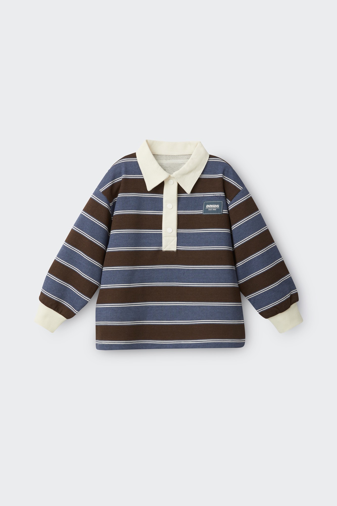 Bonds Pullover Classic Rugby Stripe Blue Size 3