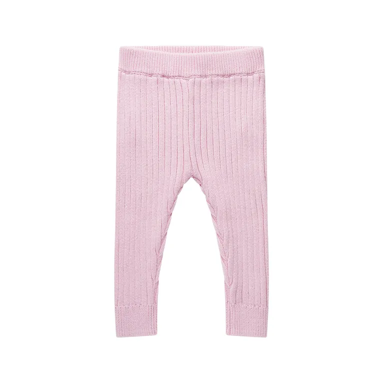 Bilbi Stella Knitted Legging Pink Lavender Size