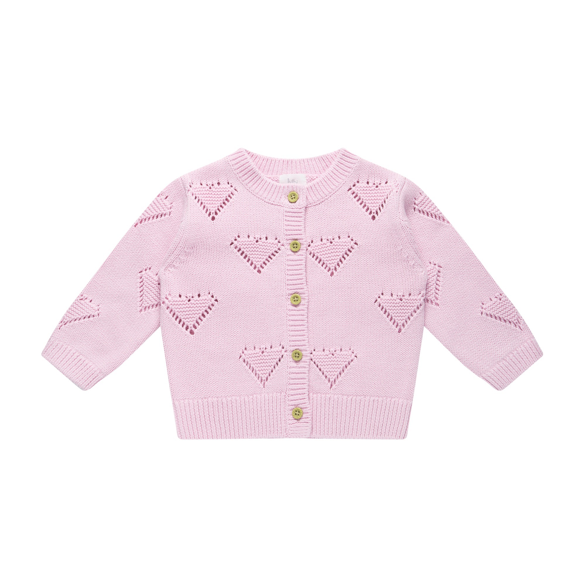 Bilbi Camille Cardigan Pink Lavender Size 0