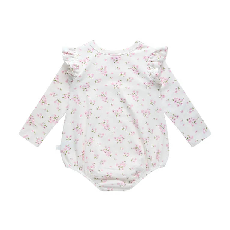 Bilbi Marigold Bubble Bodysuit Ditsy Floral Size