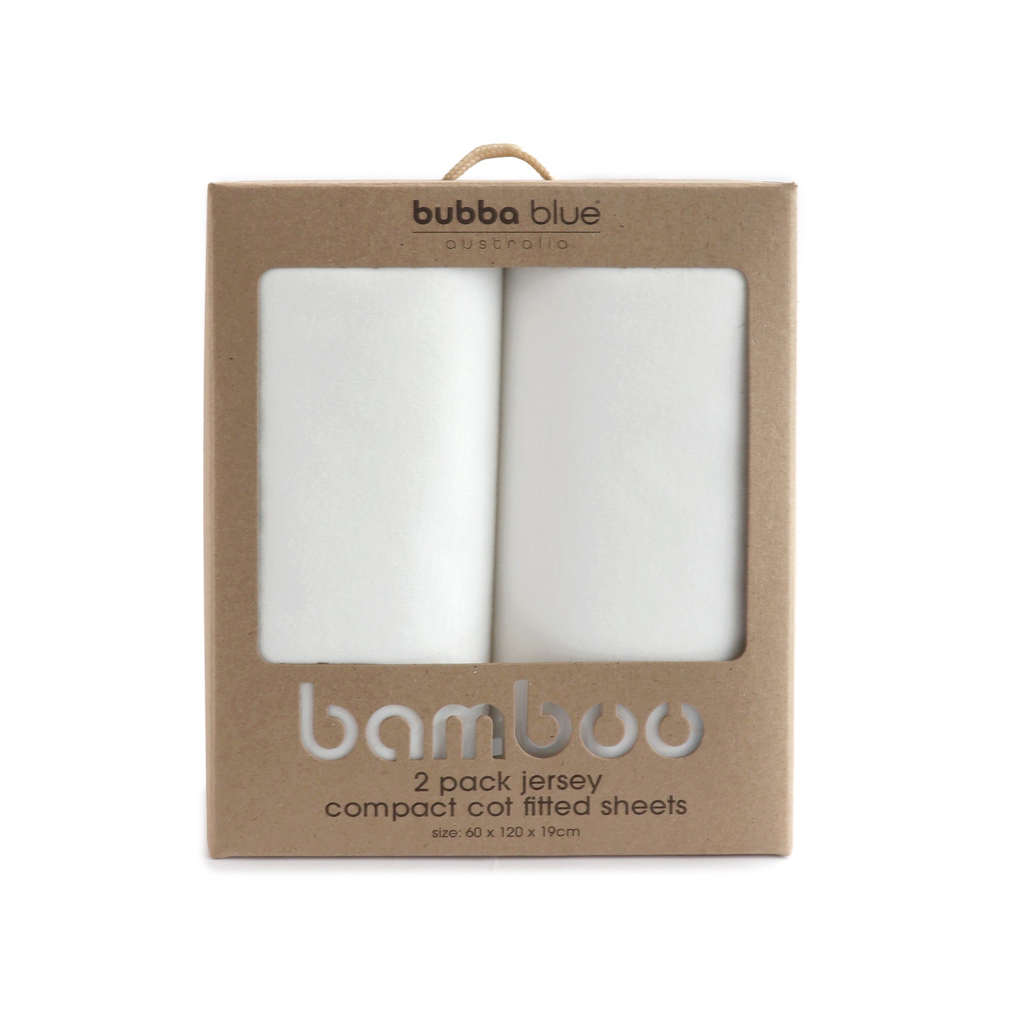 Bubba Blue Bamboo Fitted Cot Sheet