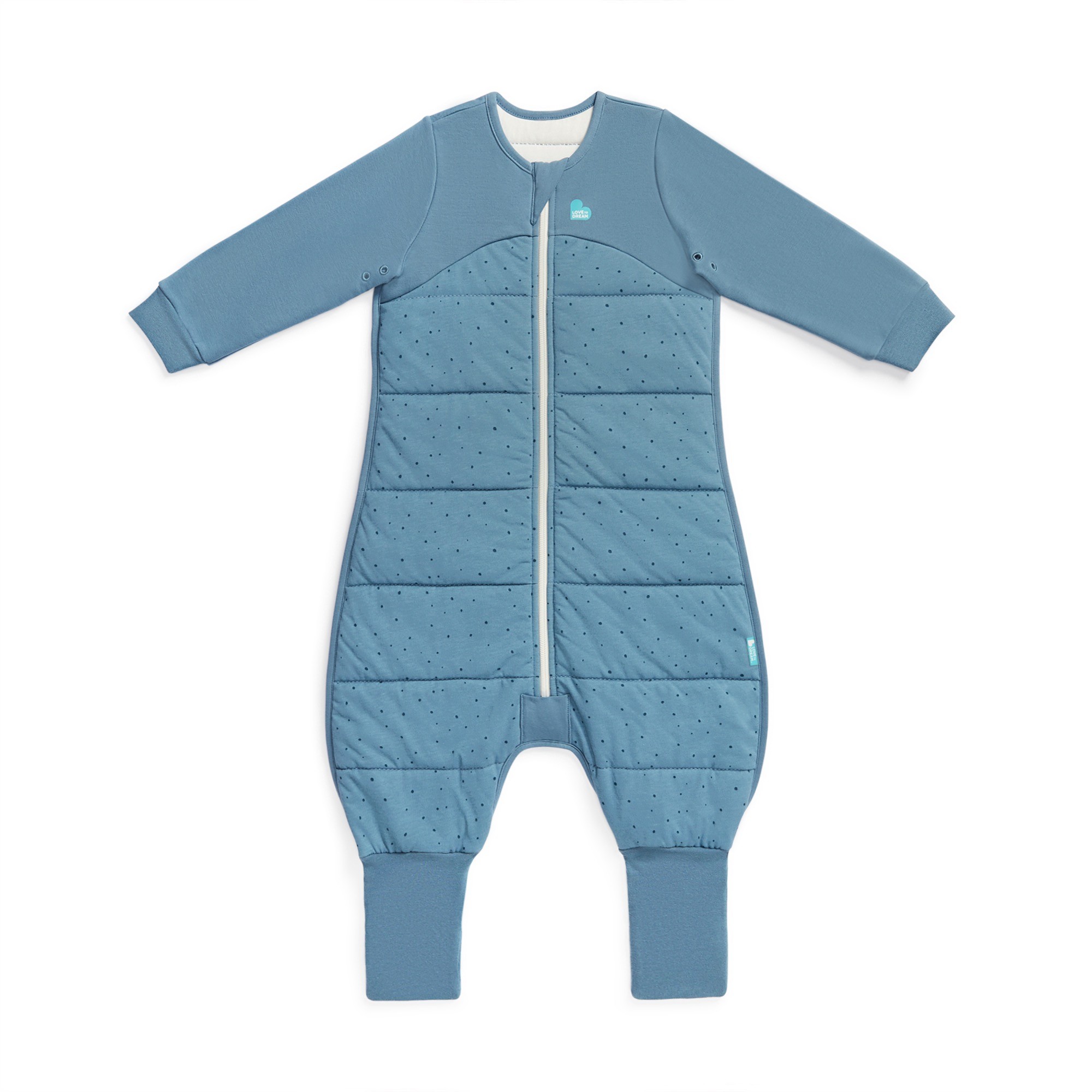 Love To Dream Sleep Suit 2.5 Tog Pebbles Storm Blue Size 3 Years