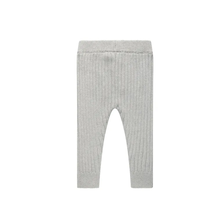 Bilbi Stella Knitted Legging Grey Marle