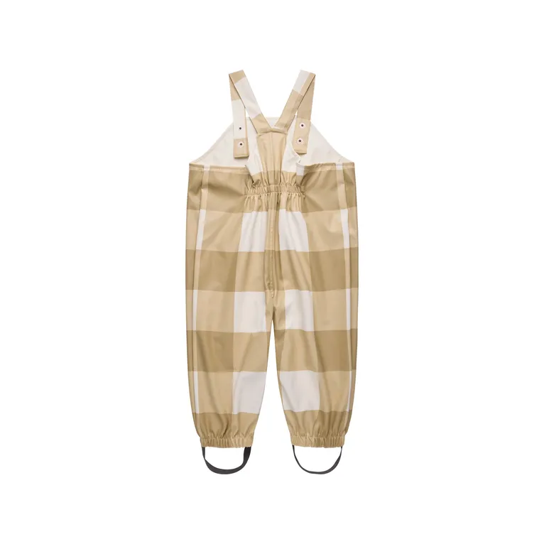 Bilbi Splash Coverall Caramel Gingham