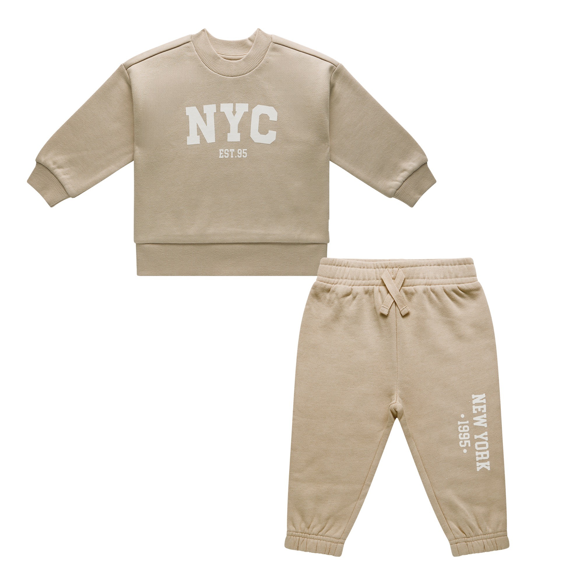 Bilbi Track Suit Set Beige Size 0