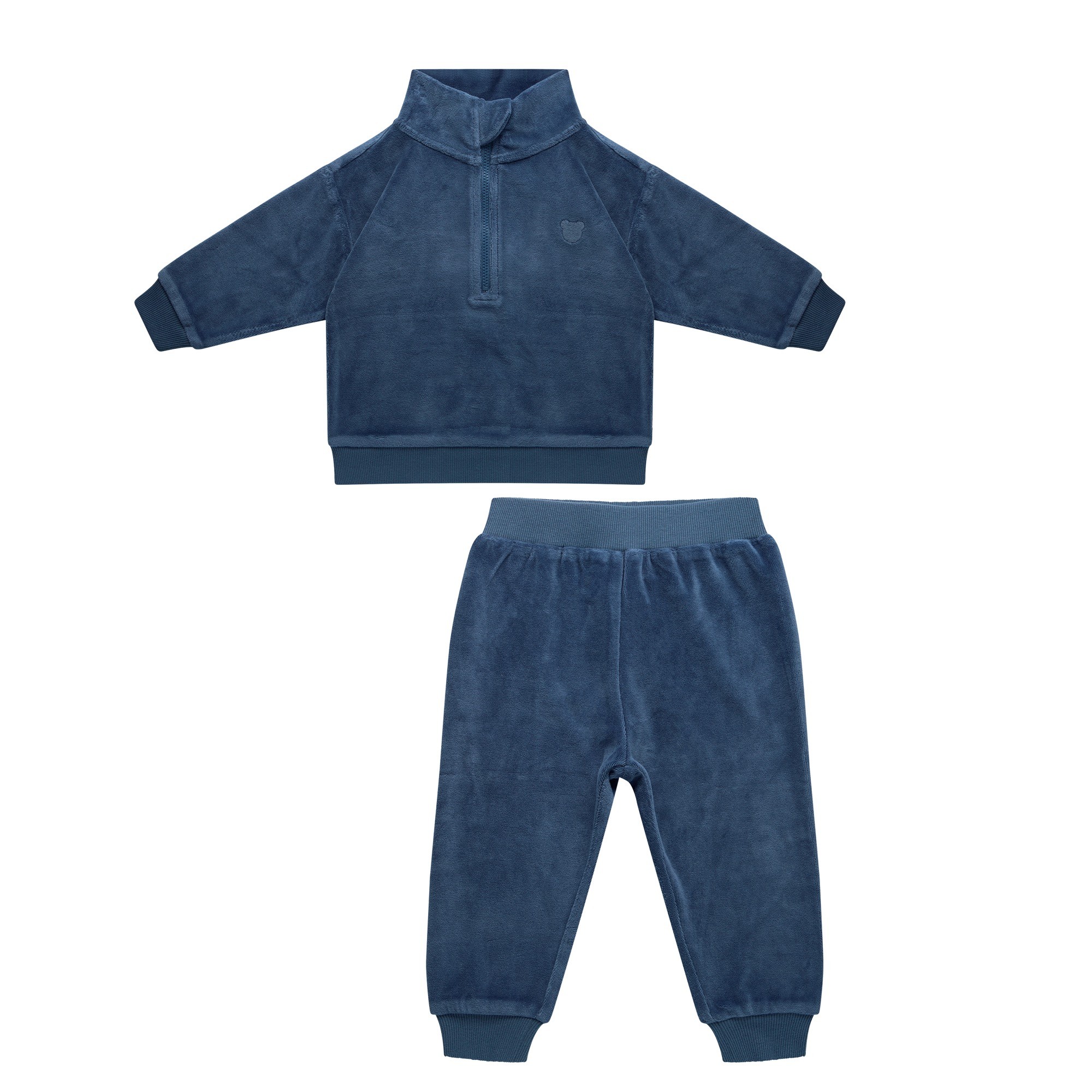 Bilbi Half Zip Track Suit Set Indigo Size 0