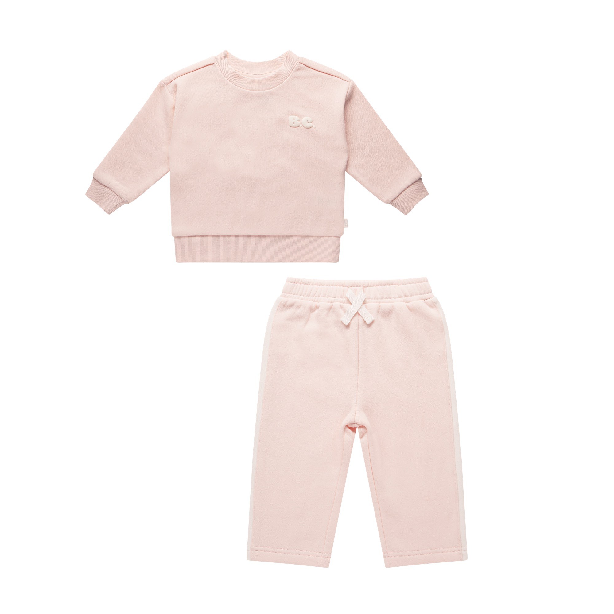 Bilbi Puff Fleece Set Baby Pink Size 0