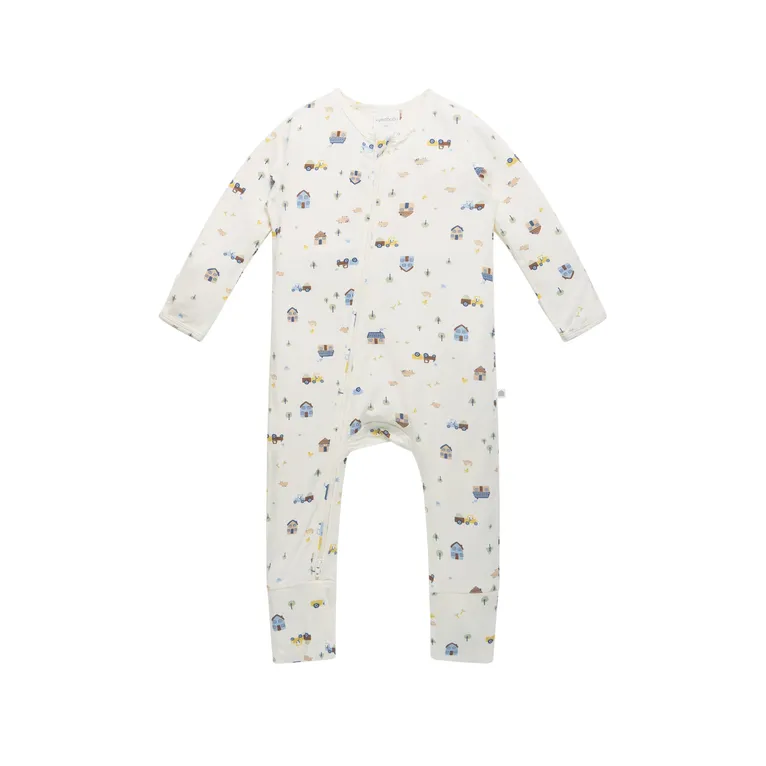 Kynd Baby Day Or Night Onesie Pasture