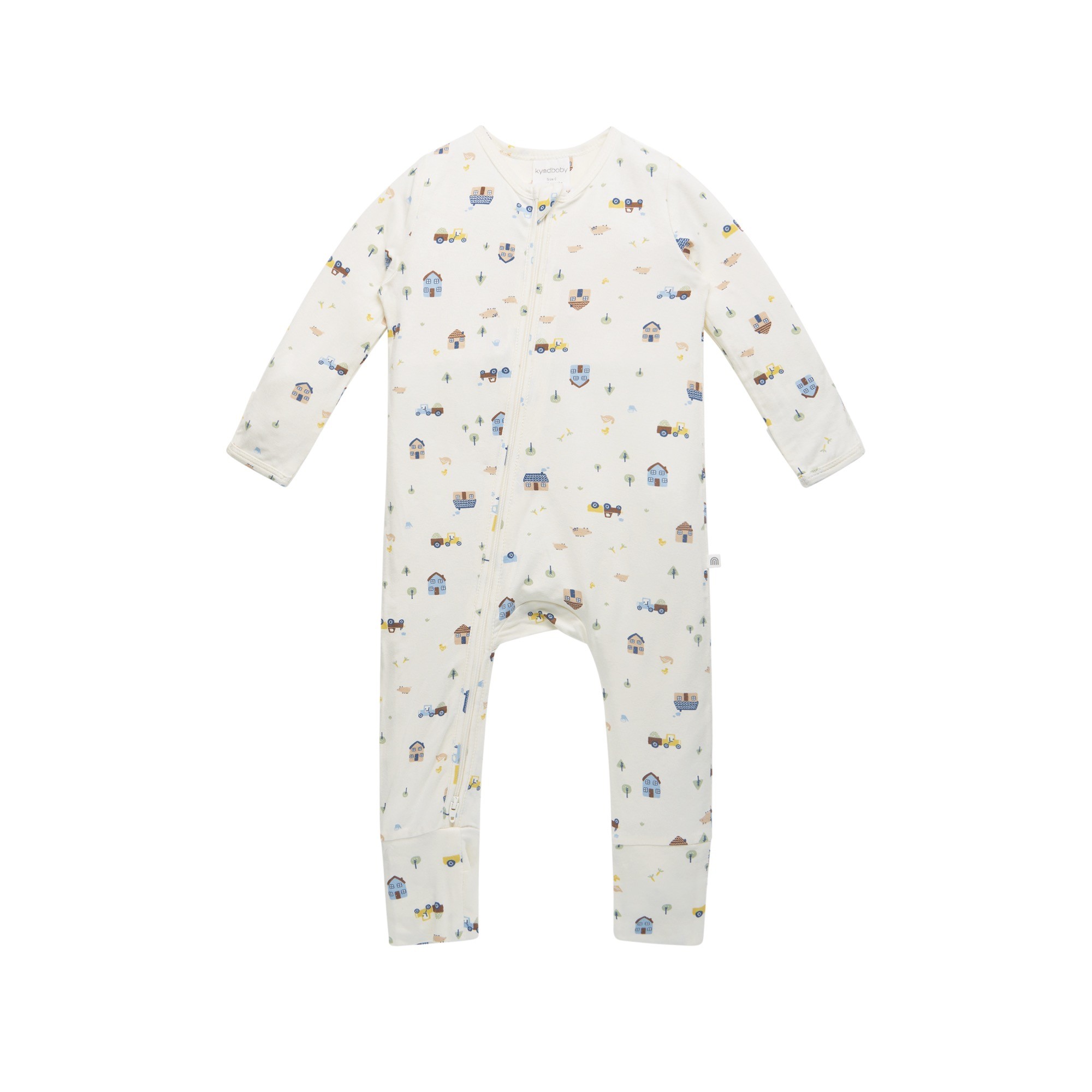Kynd Baby Day Or Night Onesie Pasture Size 0