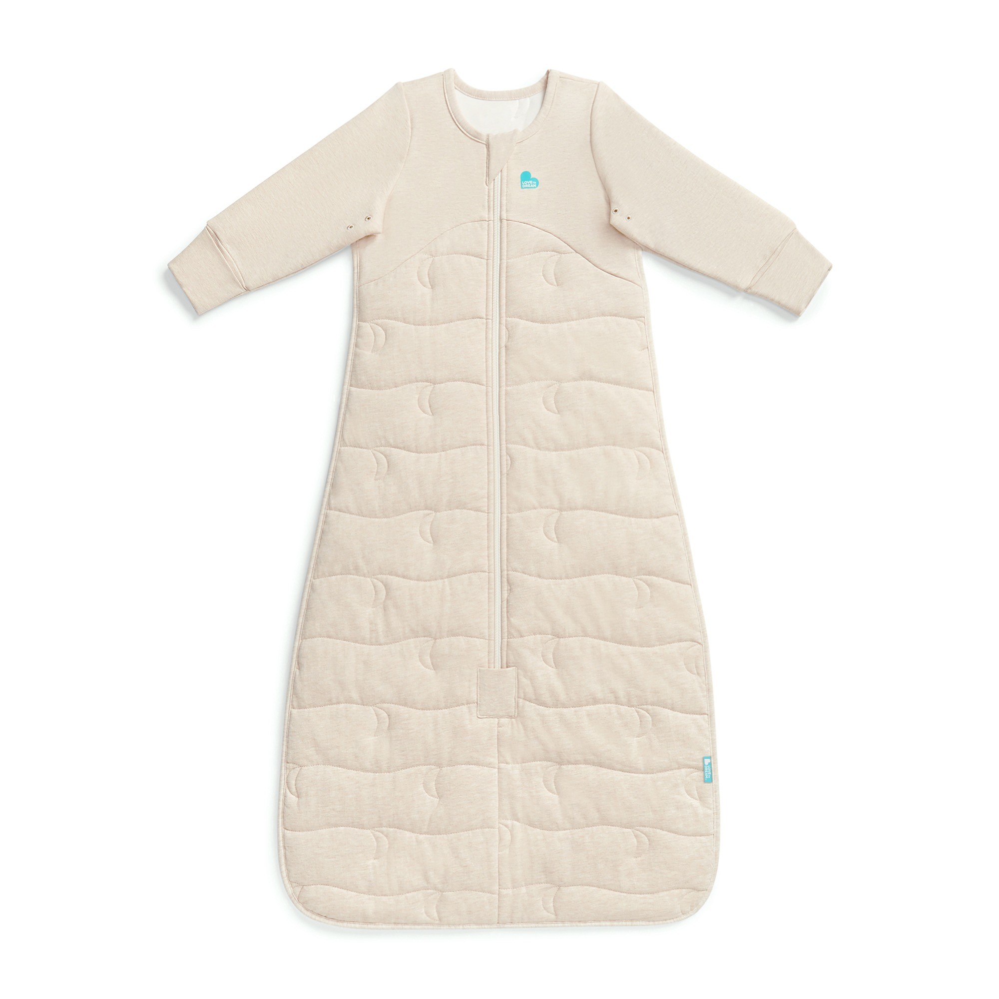 Love To Dream Sleeping Bag 3.5 Tog Oat Star Size 18-36 Months