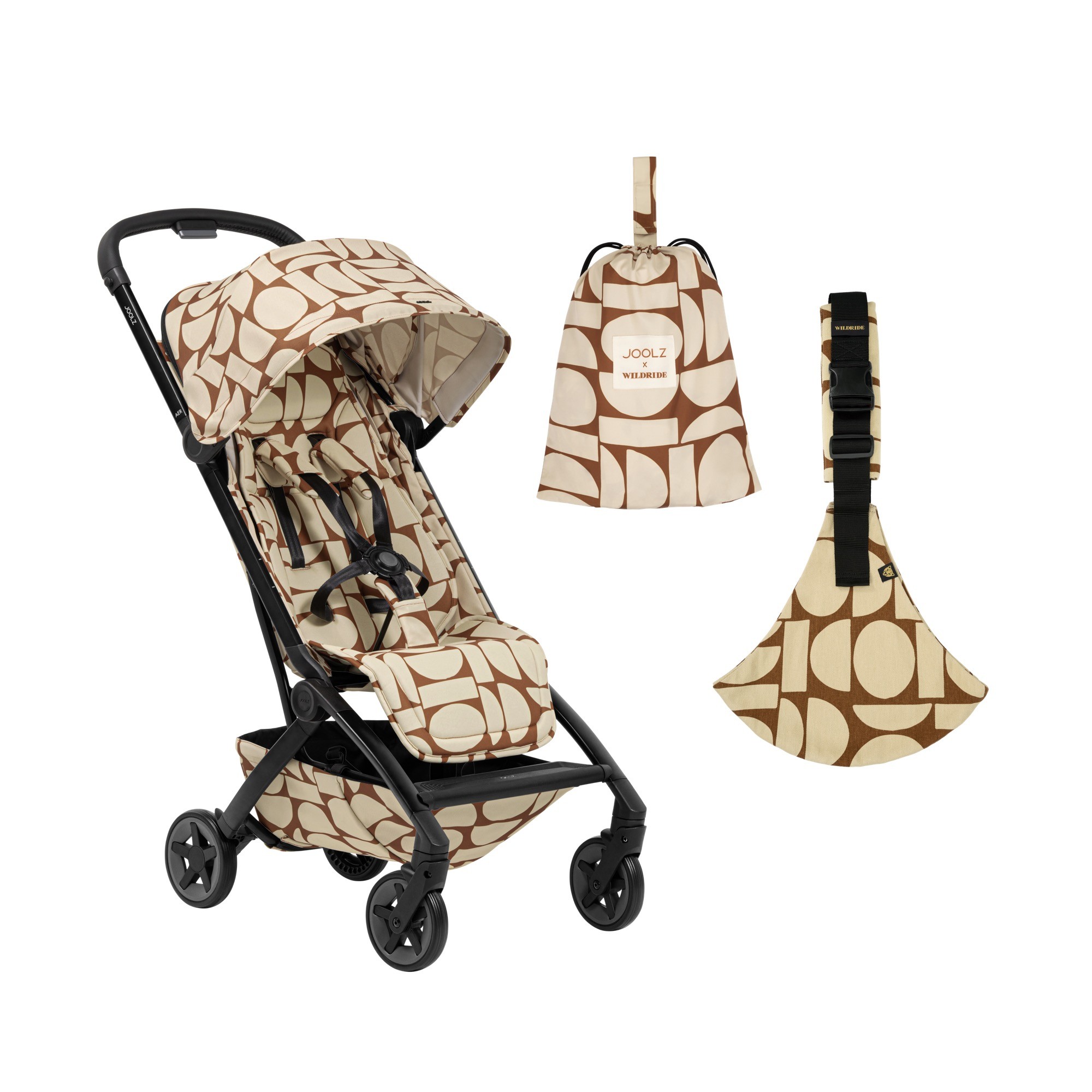 Joolz Aer2 Stroller Limited Edition Boho Wildride Carrier & Picnic Blanket Bundle