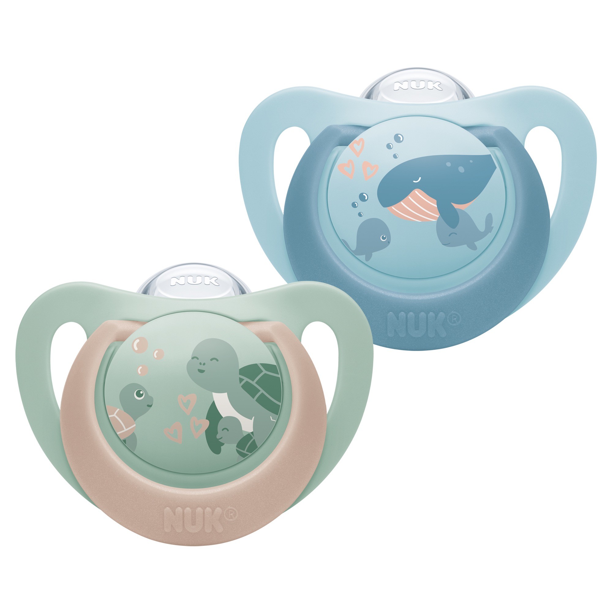 Nuk First Choice Soother Turtle/Blue 6-18 Months