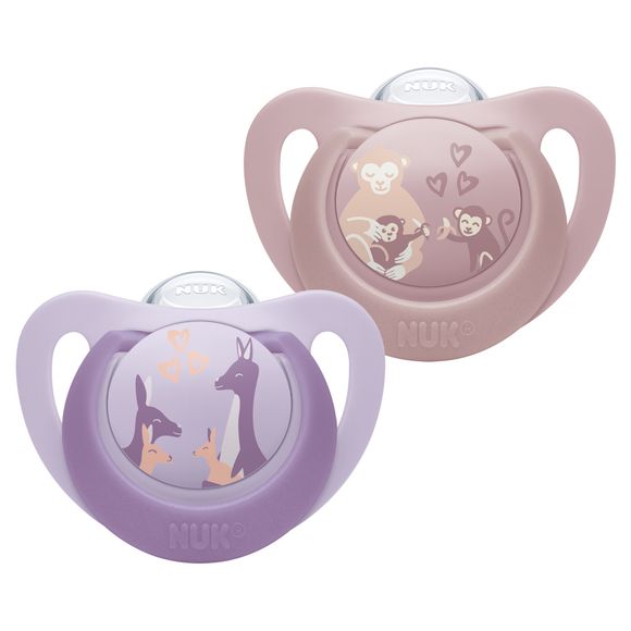 NUK FIRST CHOICE SOOTHER MONKEY/ROO 18-36