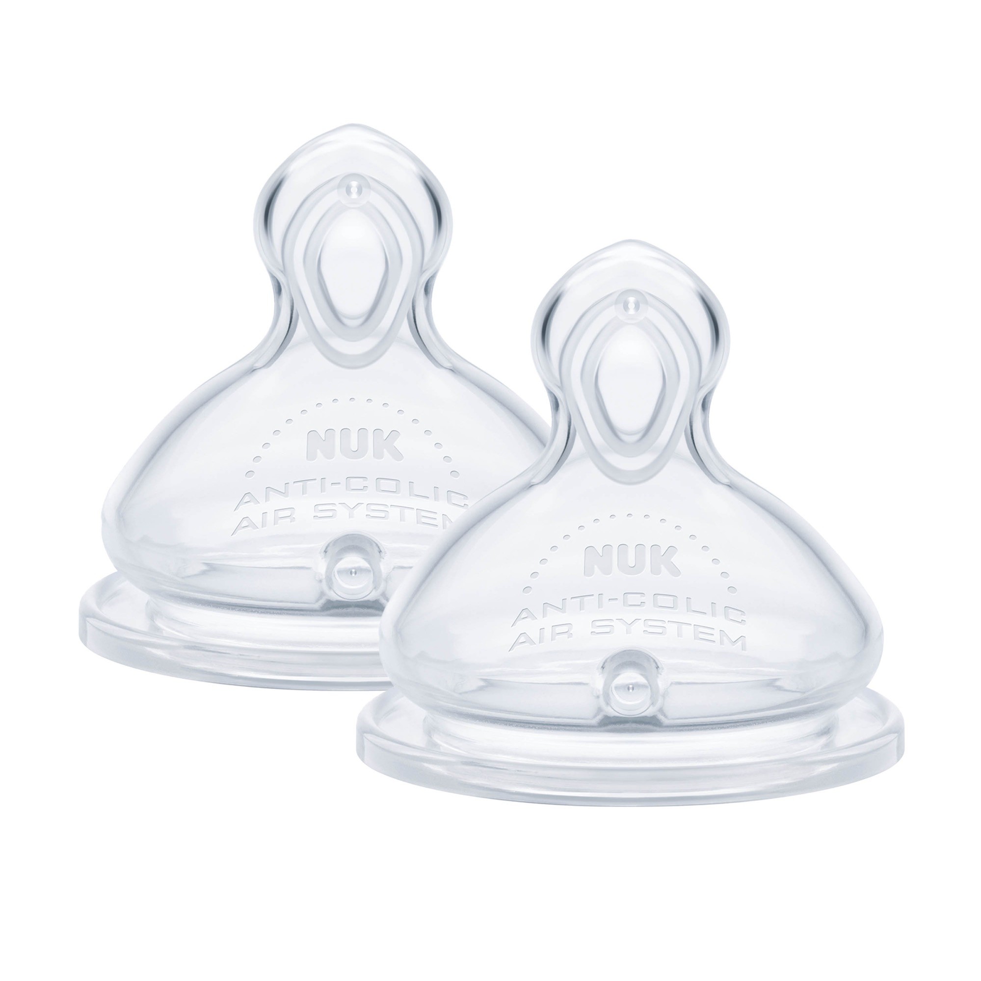 Nuk First ChoGrey Teats 2 Pack 3+ Months