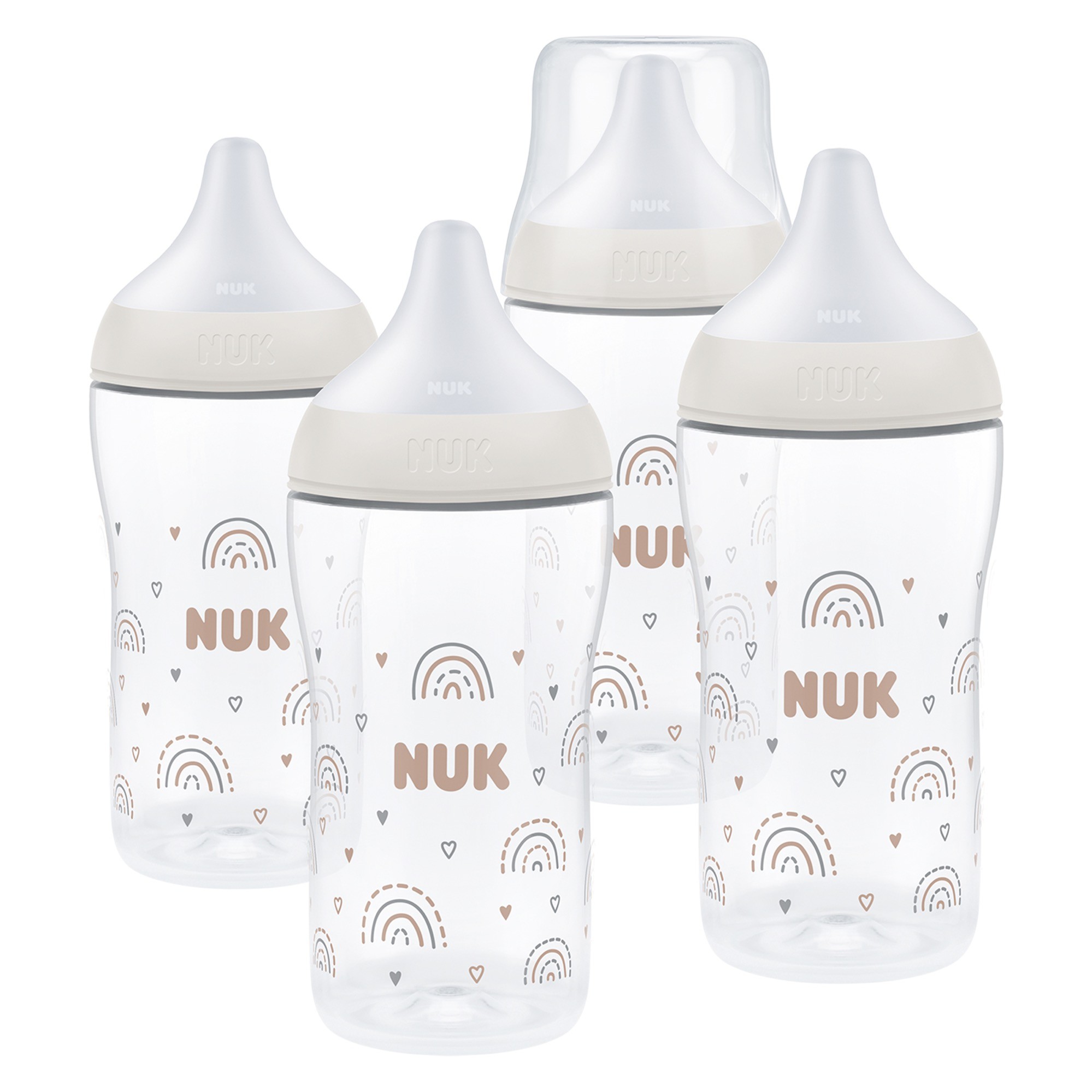 Nuk Perfect Match Bottle 4 Pack 250mL