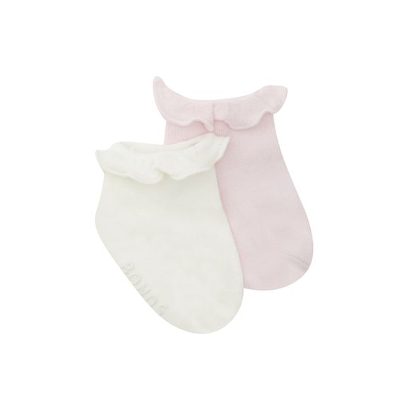 Bonds Frill Anklet Sock 2 Pack Pink