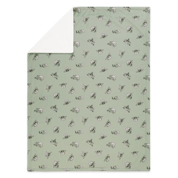 Disney Velour Blanket Baby Grogu