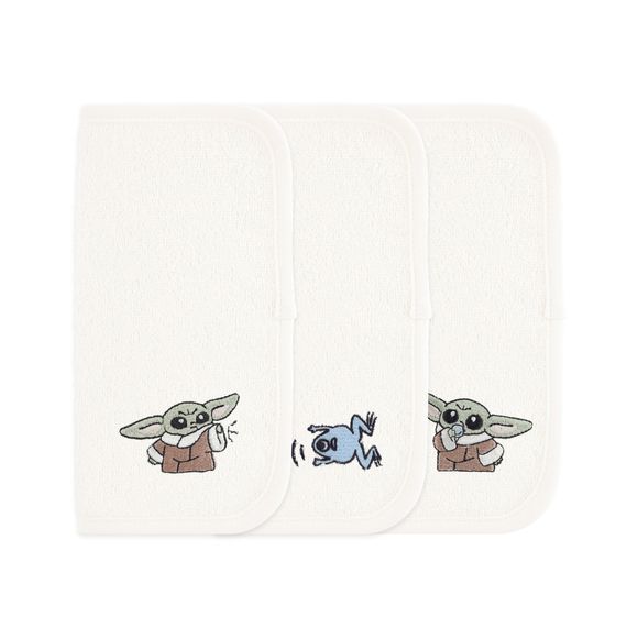 Disney Wash Cloths 3 Pack Baby Grogu