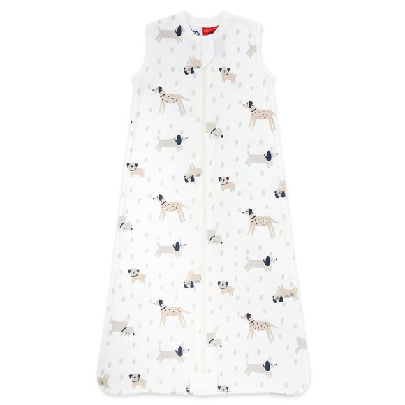 4baby Sleeveless Sleeping Bag 1.0 Tog Dotty Dog Size 3-12 Months