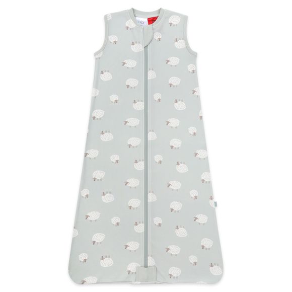 Bilbi Organic Sleeping Bag 0.2 Tog Sage Sheep Size 12-24 Months
